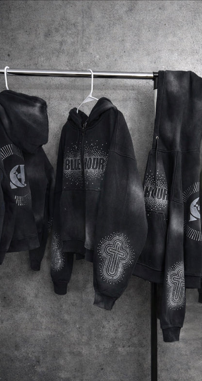 BLUE HOUR Frequency_01 Zip-Up